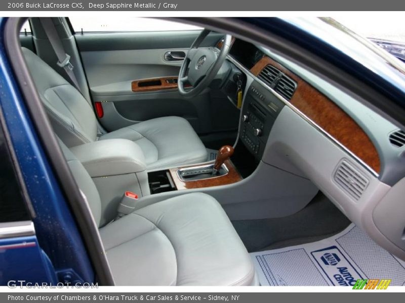 Deep Sapphire Metallic / Gray 2006 Buick LaCrosse CXS