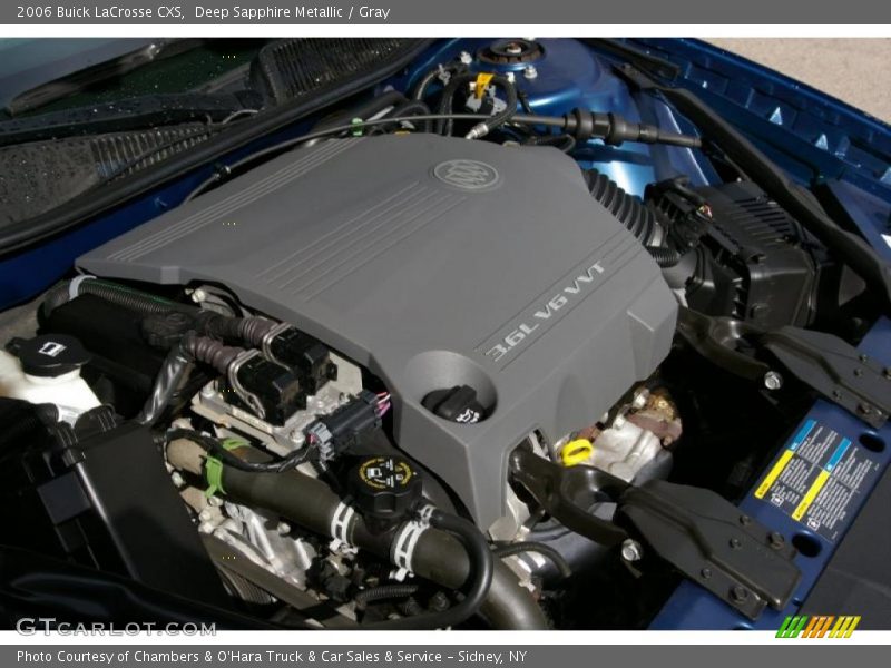 Deep Sapphire Metallic / Gray 2006 Buick LaCrosse CXS