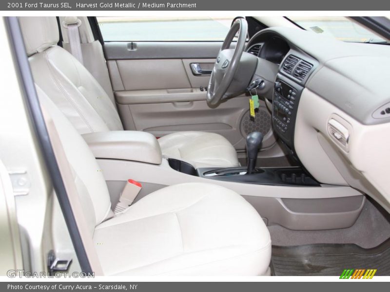 Harvest Gold Metallic / Medium Parchment 2001 Ford Taurus SEL
