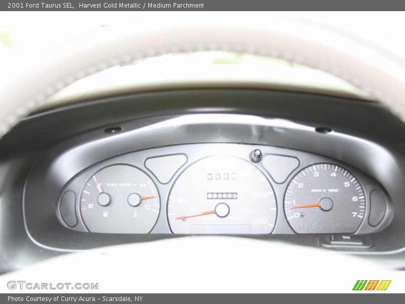 Harvest Gold Metallic / Medium Parchment 2001 Ford Taurus SEL