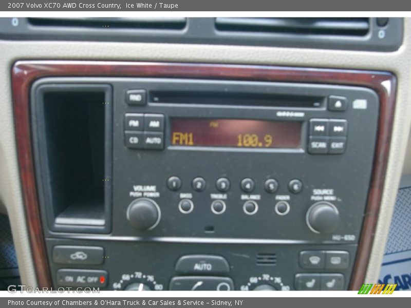 Ice White / Taupe 2007 Volvo XC70 AWD Cross Country