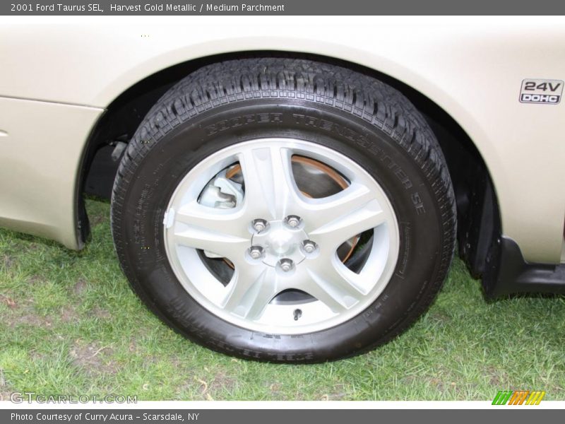 Harvest Gold Metallic / Medium Parchment 2001 Ford Taurus SEL