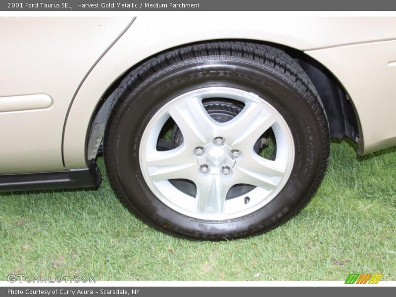 Harvest Gold Metallic / Medium Parchment 2001 Ford Taurus SEL