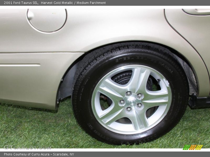 Harvest Gold Metallic / Medium Parchment 2001 Ford Taurus SEL