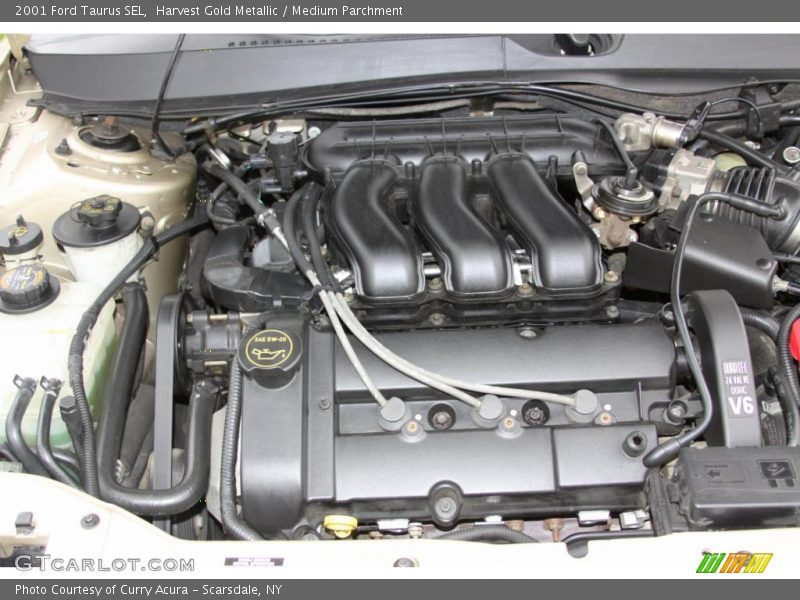 Harvest Gold Metallic / Medium Parchment 2001 Ford Taurus SEL