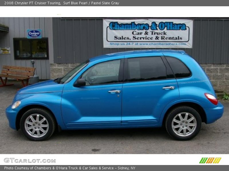 Surf Blue Pearl / Pastel Slate Gray 2008 Chrysler PT Cruiser Touring