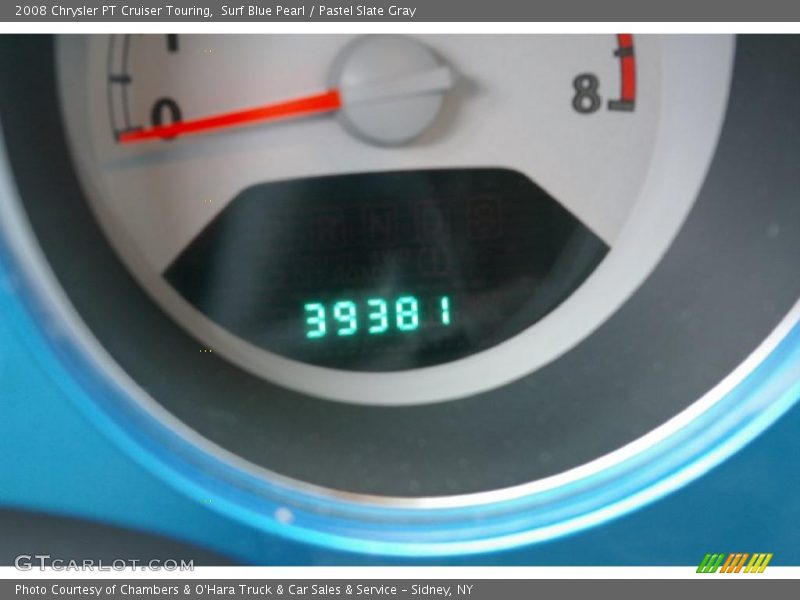 Surf Blue Pearl / Pastel Slate Gray 2008 Chrysler PT Cruiser Touring