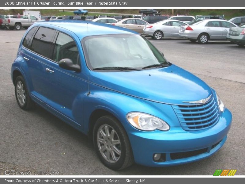 Surf Blue Pearl / Pastel Slate Gray 2008 Chrysler PT Cruiser Touring