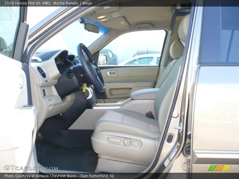 Mocha Metallic / Beige 2009 Honda Pilot EX 4WD