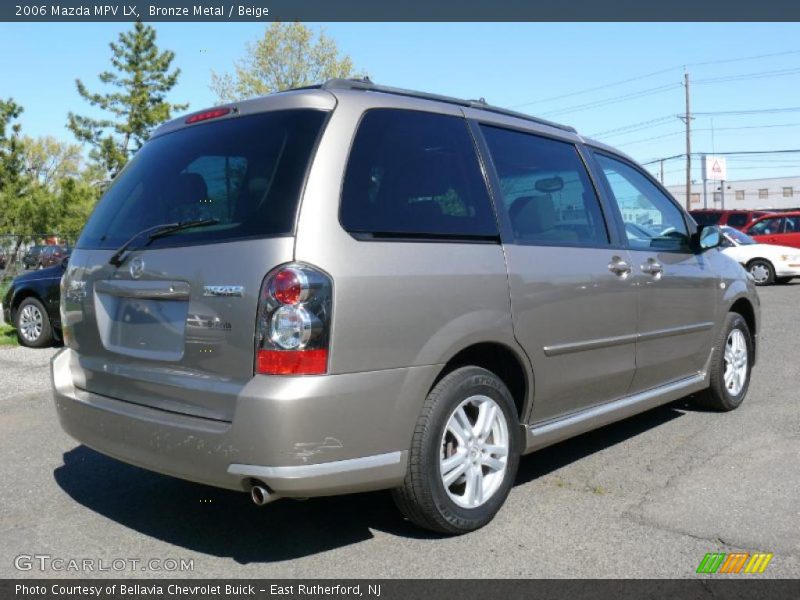 Bronze Metal / Beige 2006 Mazda MPV LX