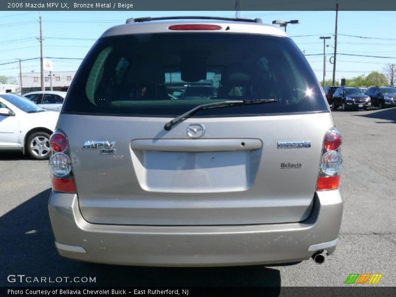 Bronze Metal / Beige 2006 Mazda MPV LX