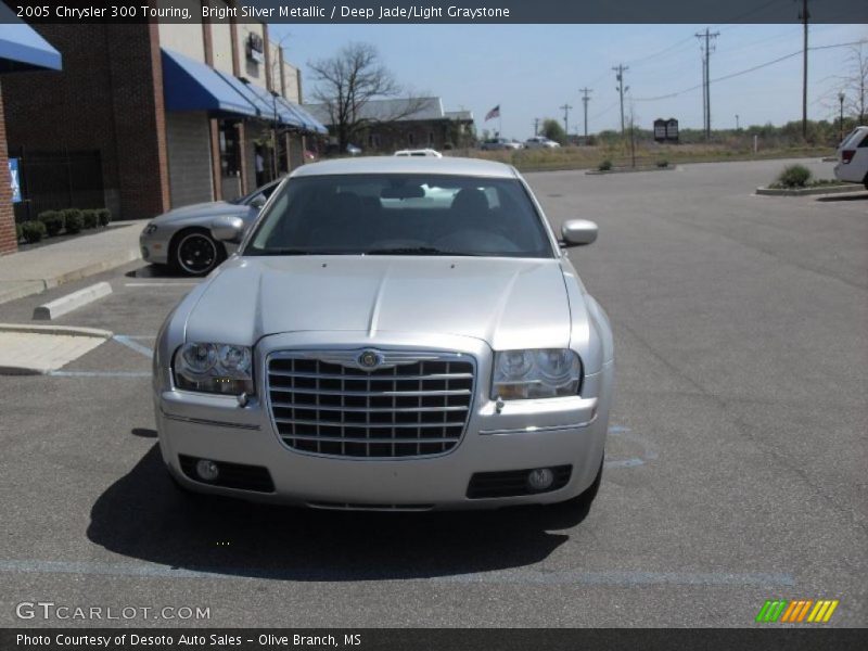 Bright Silver Metallic / Deep Jade/Light Graystone 2005 Chrysler 300 Touring