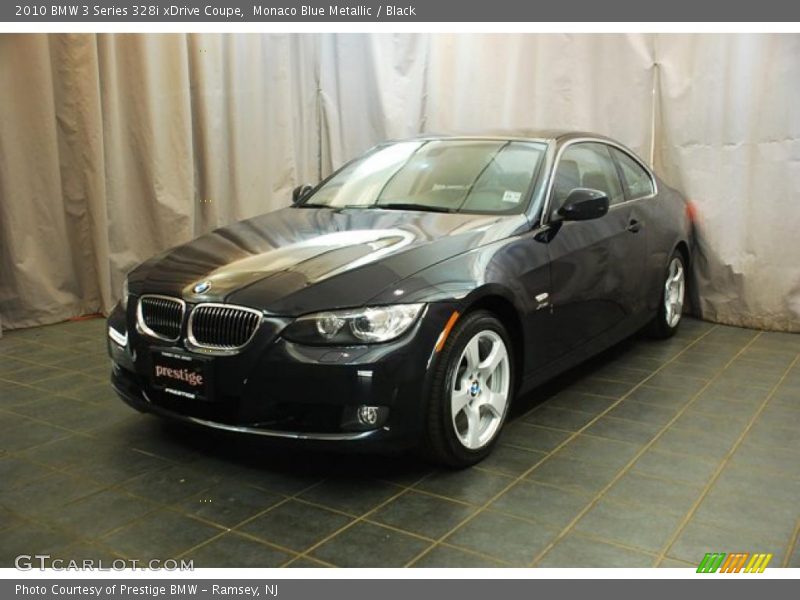 Monaco Blue Metallic / Black 2010 BMW 3 Series 328i xDrive Coupe