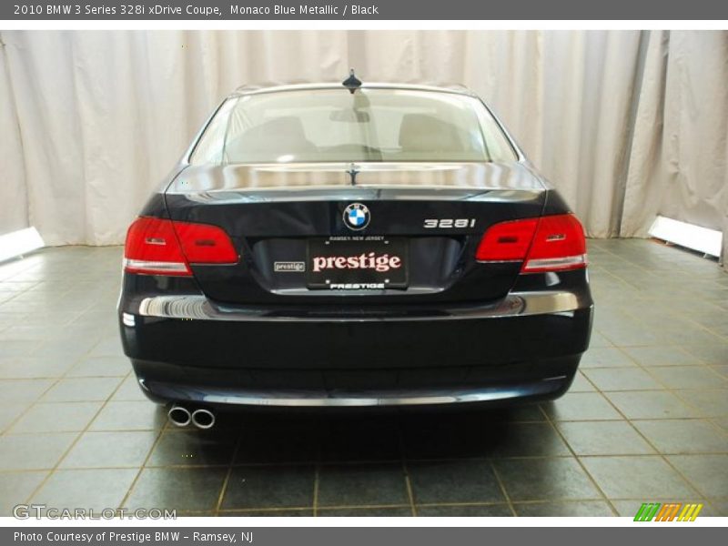 Monaco Blue Metallic / Black 2010 BMW 3 Series 328i xDrive Coupe