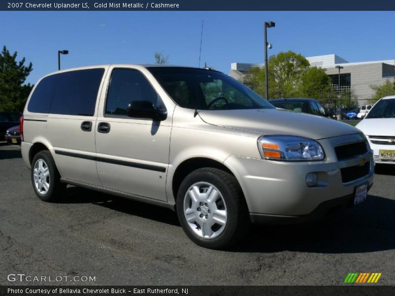 Gold Mist Metallic / Cashmere 2007 Chevrolet Uplander LS