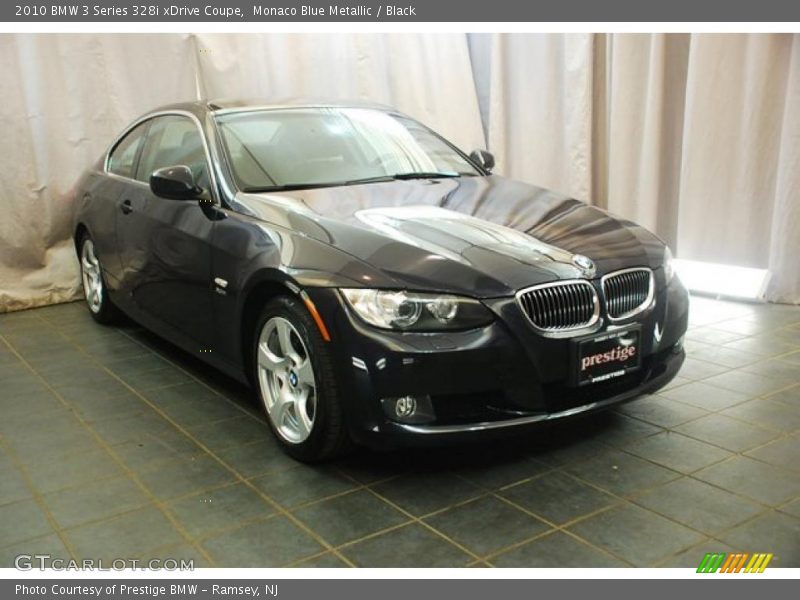 Monaco Blue Metallic / Black 2010 BMW 3 Series 328i xDrive Coupe