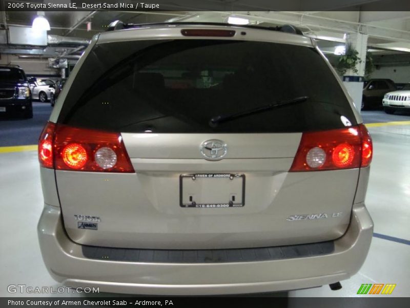 Desert Sand Mica / Taupe 2006 Toyota Sienna LE