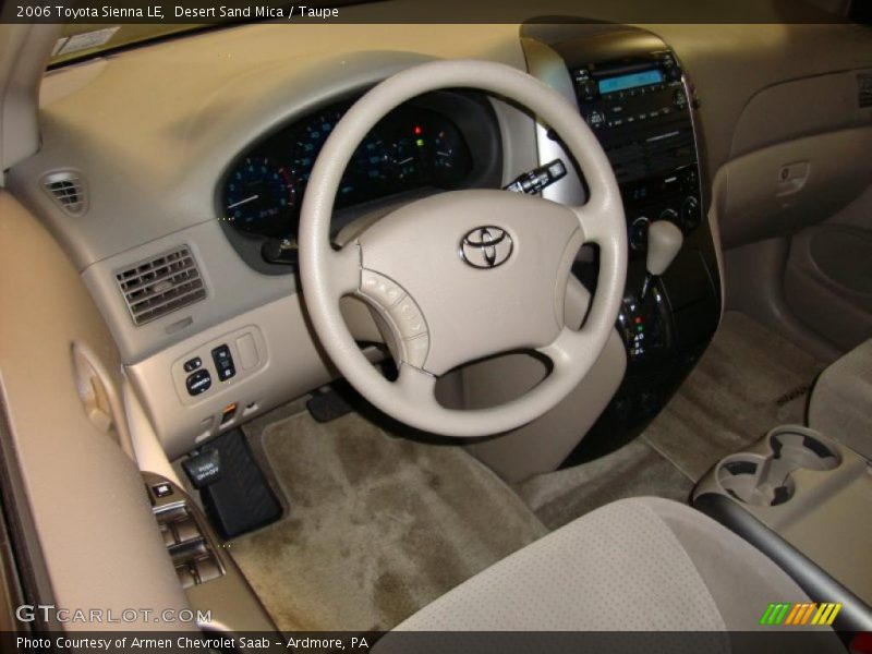 Desert Sand Mica / Taupe 2006 Toyota Sienna LE