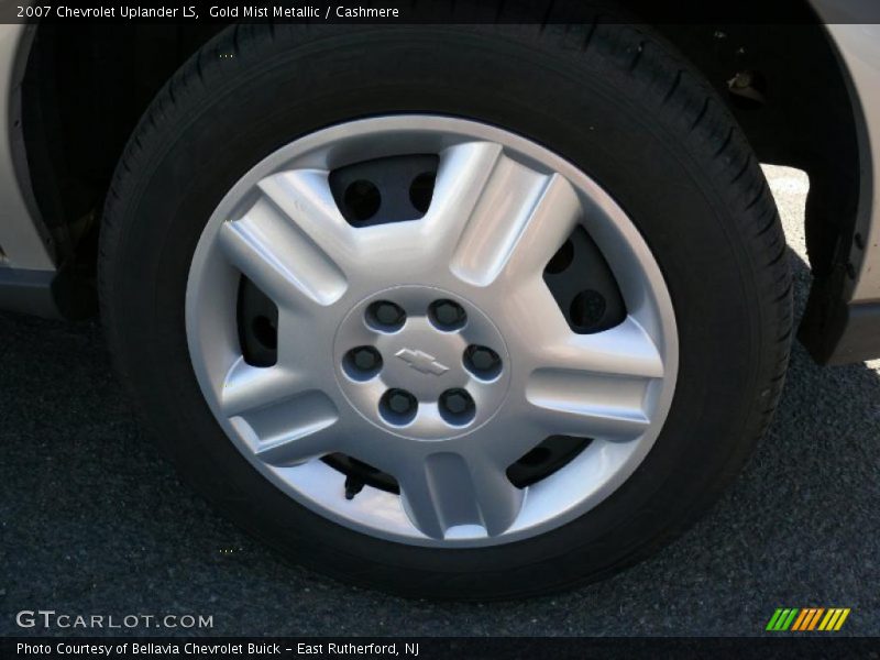 Gold Mist Metallic / Cashmere 2007 Chevrolet Uplander LS