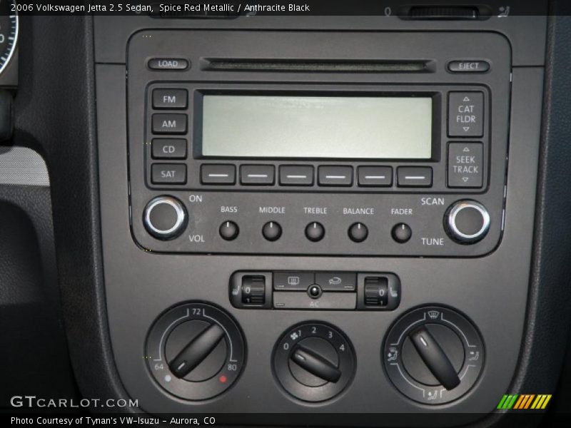 Spice Red Metallic / Anthracite Black 2006 Volkswagen Jetta 2.5 Sedan