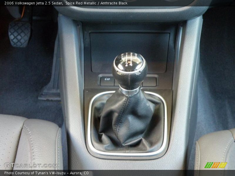 Spice Red Metallic / Anthracite Black 2006 Volkswagen Jetta 2.5 Sedan