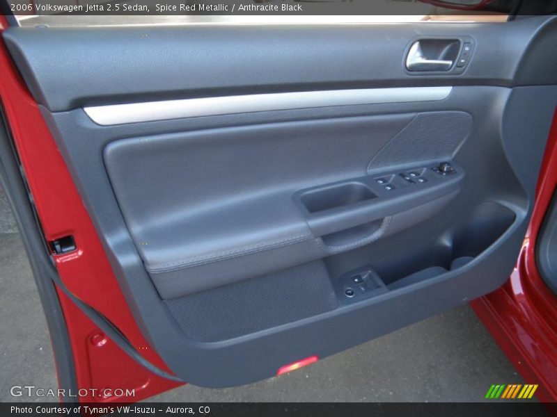 Spice Red Metallic / Anthracite Black 2006 Volkswagen Jetta 2.5 Sedan