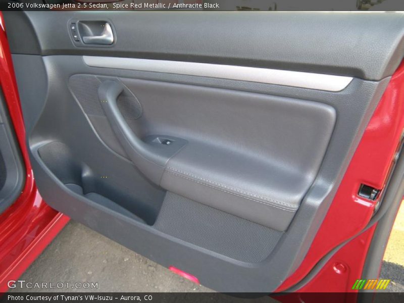 Spice Red Metallic / Anthracite Black 2006 Volkswagen Jetta 2.5 Sedan