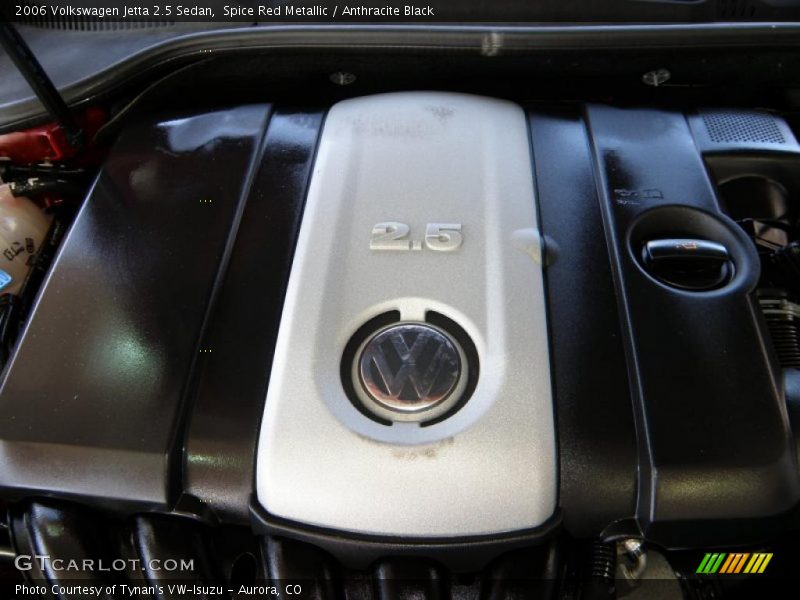 Spice Red Metallic / Anthracite Black 2006 Volkswagen Jetta 2.5 Sedan