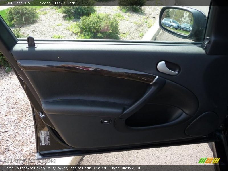 Black / Black 2008 Saab 9-5 2.3T Sedan