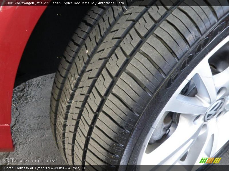 Spice Red Metallic / Anthracite Black 2006 Volkswagen Jetta 2.5 Sedan