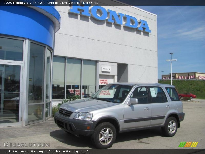 Sebring Silver Metallic / Dark Gray 2000 Honda CR-V EX 4WD