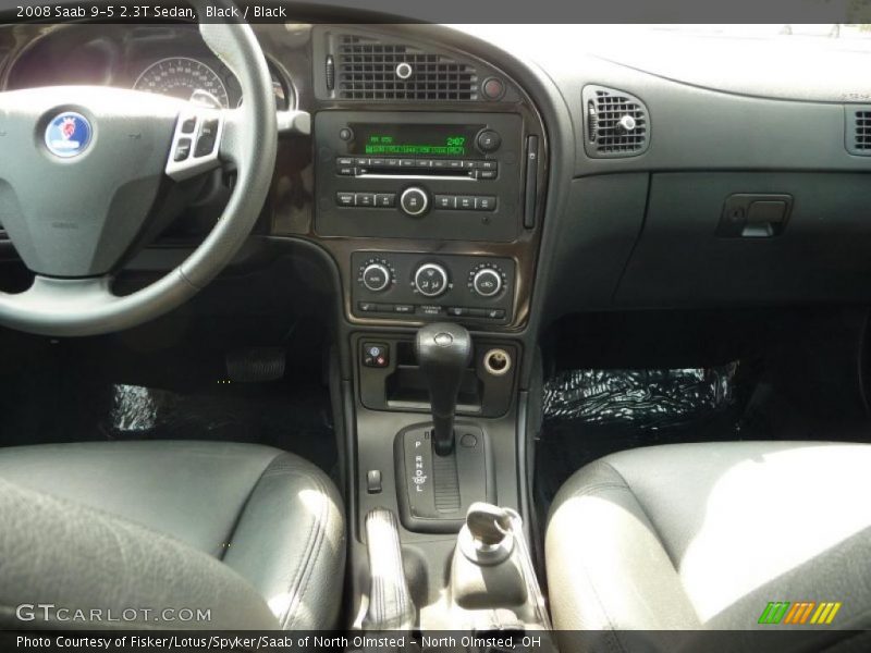 Black / Black 2008 Saab 9-5 2.3T Sedan