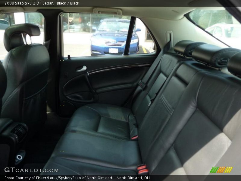 Black / Black 2008 Saab 9-5 2.3T Sedan