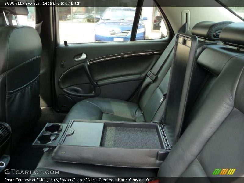 Black / Black 2008 Saab 9-5 2.3T Sedan