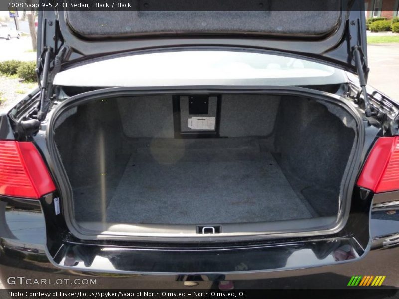 Black / Black 2008 Saab 9-5 2.3T Sedan