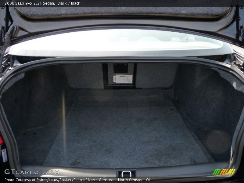 Black / Black 2008 Saab 9-5 2.3T Sedan
