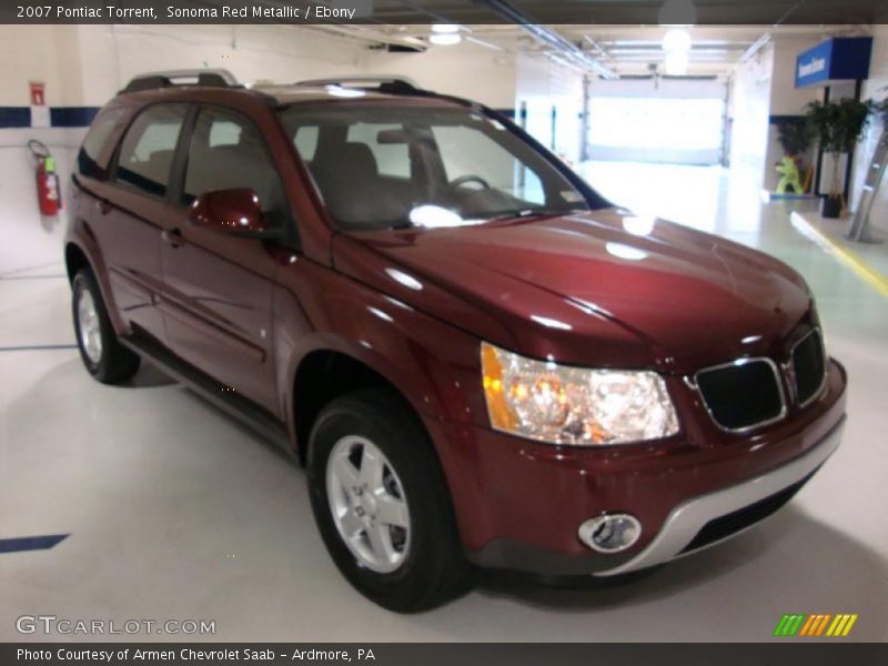 Sonoma Red Metallic / Ebony 2007 Pontiac Torrent