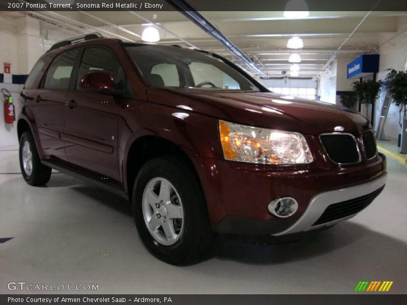 Sonoma Red Metallic / Ebony 2007 Pontiac Torrent