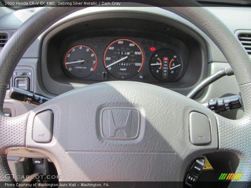 Sebring Silver Metallic / Dark Gray 2000 Honda CR-V EX 4WD