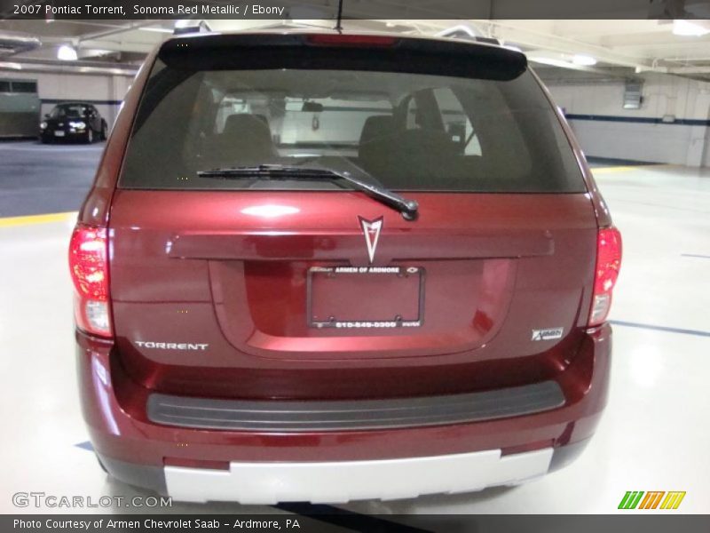 Sonoma Red Metallic / Ebony 2007 Pontiac Torrent