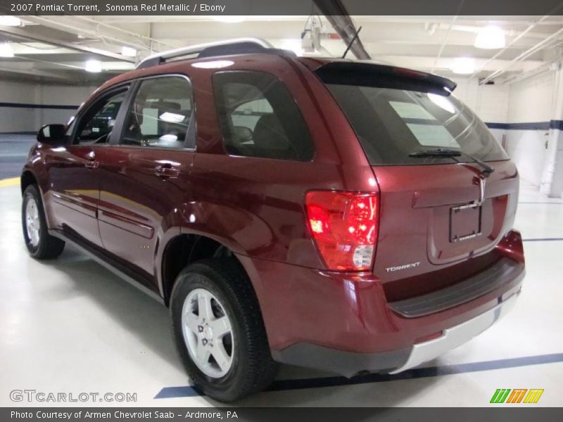 Sonoma Red Metallic / Ebony 2007 Pontiac Torrent