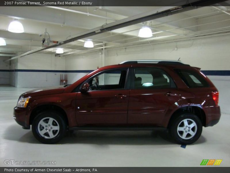 Sonoma Red Metallic / Ebony 2007 Pontiac Torrent