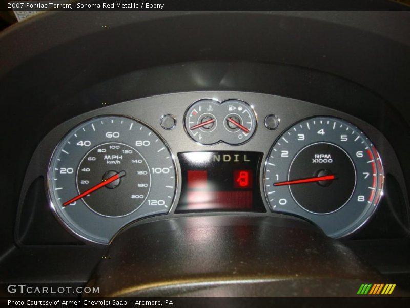 Sonoma Red Metallic / Ebony 2007 Pontiac Torrent