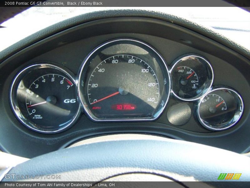 Black / Ebony Black 2008 Pontiac G6 GT Convertible