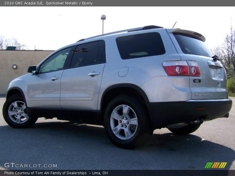 Quicksilver Metallic / Ebony 2010 GMC Acadia SLE