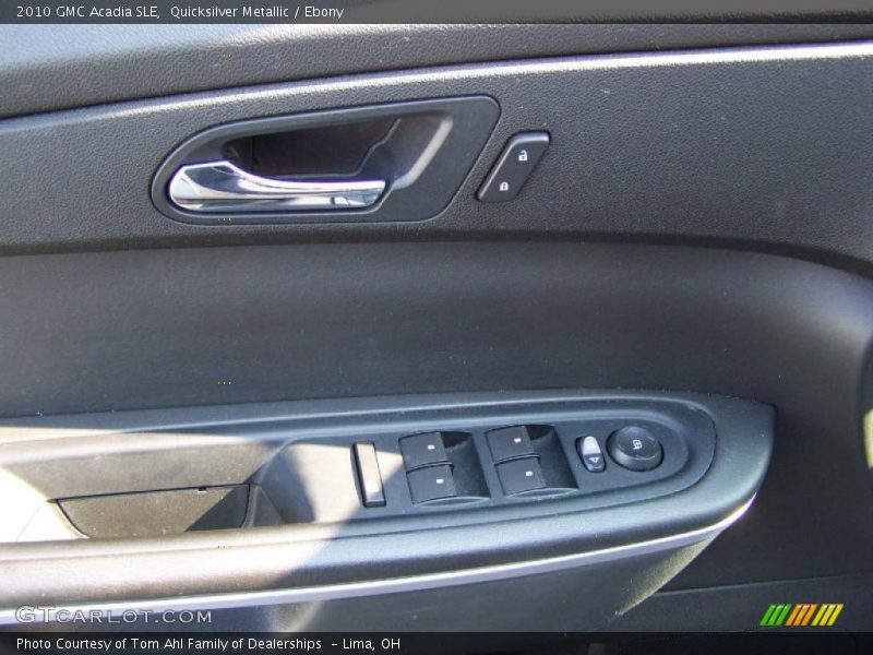 Quicksilver Metallic / Ebony 2010 GMC Acadia SLE
