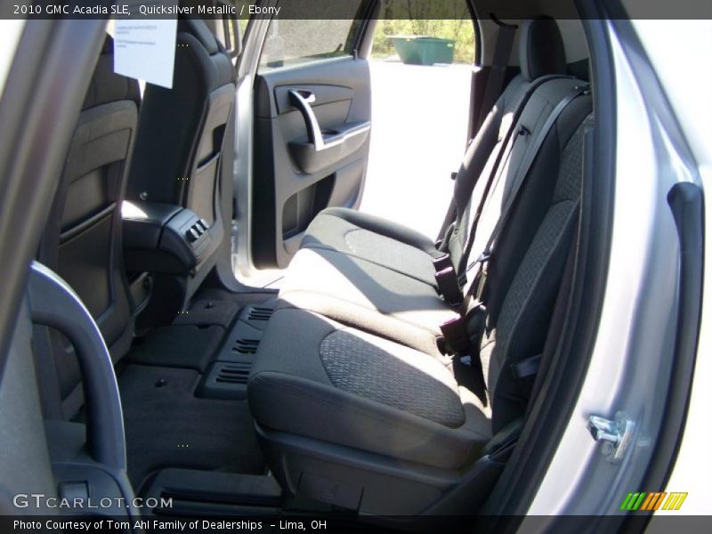 Quicksilver Metallic / Ebony 2010 GMC Acadia SLE