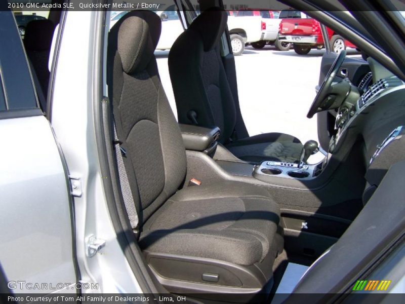 Quicksilver Metallic / Ebony 2010 GMC Acadia SLE