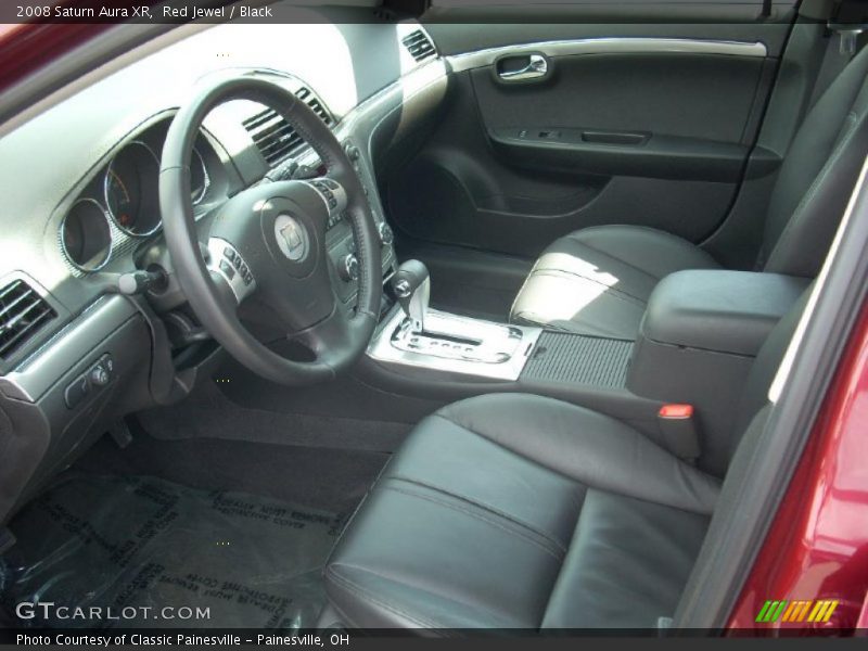 Red Jewel / Black 2008 Saturn Aura XR