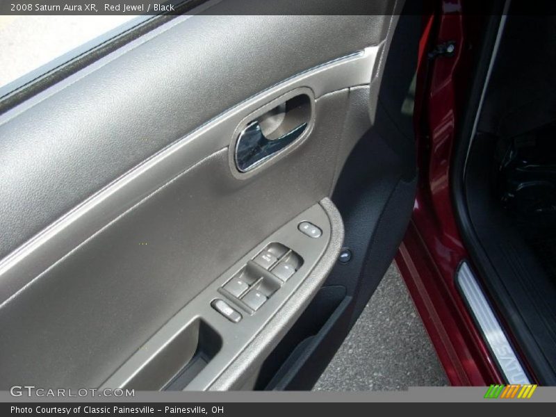 Red Jewel / Black 2008 Saturn Aura XR